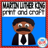 Martin Luther King Activity with Paper Craft and Creative Writing