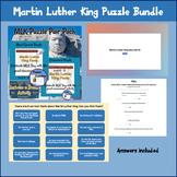 Martin Luther King Puzzle, Factfinder & Quiz Bundle G6-10