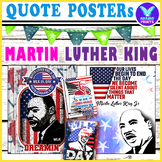 Martin Luther King Quotes Classroom Decor Black History Month