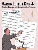 Martin Luther King - Reading Comprehension, Activities, No