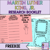 Martin Luther King Research Booklet Freebie