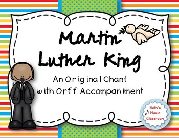 Preview of Martin Luther King - Rhythmic Chant with Orff Accompaniment