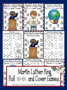 Preview of Martin Luther King Roll and Cover Games