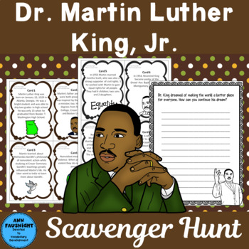 Preview of Martin Luther King Scavenger Hunt