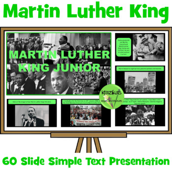 Preview of Martin Luther King Presentation