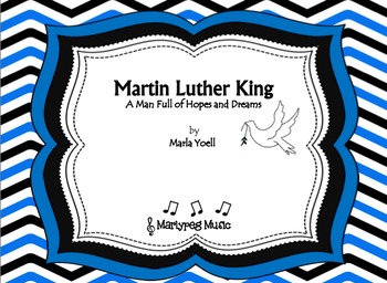 Preview of Martin Luther King Song /A Man of Peace/ Song of Remembrance