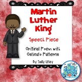Martin Luther King - Speech Piece - Orff Style
