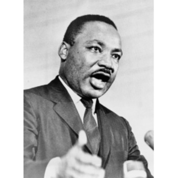 Preview of Martin Luther King  - Text and Exercise Sheets