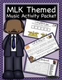 Martin Luther King Themed Music Activity Packet -Drag & Dr