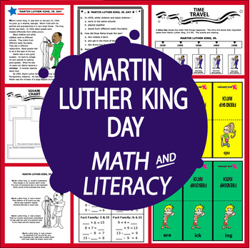 Preview of Martin Luther King Jr. National Holidays Unit–TEN Martin Luther King Activities