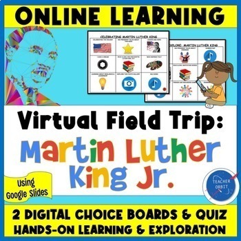 Preview of Martin Luther King Virtual Field Trip  | Black History Month Digital Resource