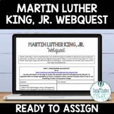Martin Luther King Webquest Digital Activity No Prep Google Doc™