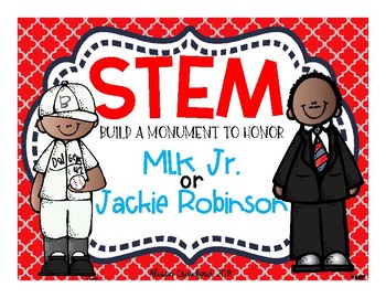 Preview of Martin Luther King and Jackie Robinson STEM Project