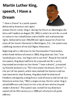 literary devices in the speech i have a dream