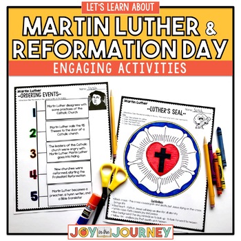 Martin Luther & Reformation Day (Grades 1-3) | TpT