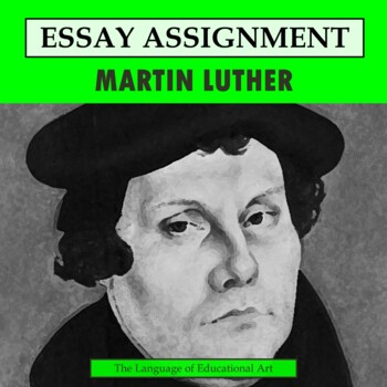 Preview of Martin Luther Research Organizer & Paper Assignment — Religion — CCSS Rubric