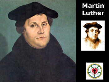 Preview of Protestant Reformation - Martin Luther Story and Quiz
