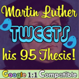Martin Luther Tweets His 95 Theses!  The Protestant Reform
