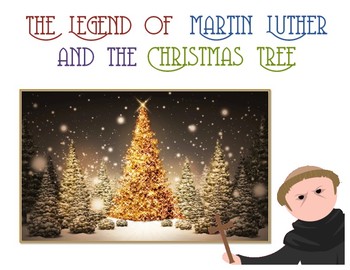 Preview of Martin Luther and the Christmas Tree Short Story Book