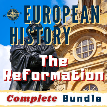 Preview of Martin Luther + Reformation Bundle - Indulgences, Protestantism, Catholic Church
