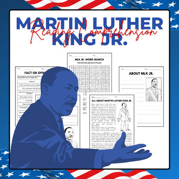 Martin Luther King jr - Reading Activity Pack | Black History Month ...