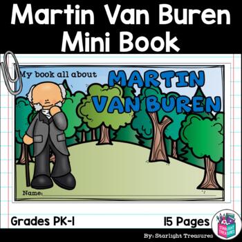 Preview of Martin Van Buren Mini Book for Early Readers: Presidents' Day