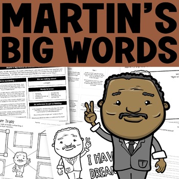 Preview of Martin's Big Words Read Aloud Martin Luther King Jr. Black History Month