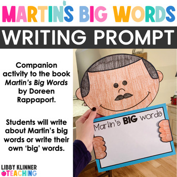 Preview of Martin's Big Words Book Craft for Dr. Martin Luther King Jr. on MLK Day