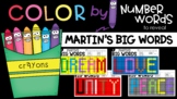 Martin's Big Words - Color By Number