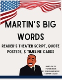 Martin's Big Words: Reader's Theater Script, Quote Posters