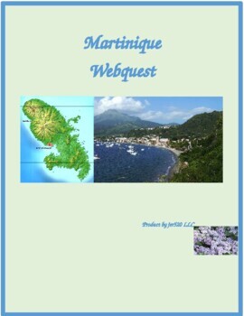Preview of Martinique Webquest