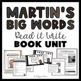 Martins Big Words Doreen Rappaport Activities Lessons Book