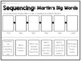 Martin's Big Words - Sequencing Worksheet