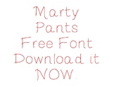 Marty Pants Font