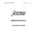 Marvel Avengers Genetics Project