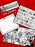 Marvel Avengers Image Scramble #2 - Busy / Sub Work