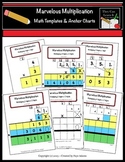 Marvelous Multiplication Math Templates & Anchor Charts