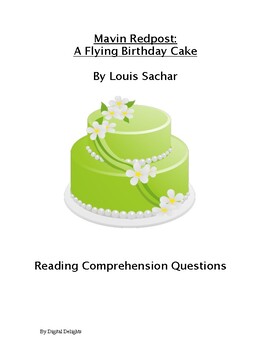 Marvin Redpost #6: A Flying Birthday Cake? (Paperback)