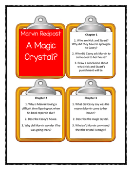 Marvin Redpost : A Magic Crystal?