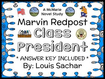 Marvin Redpost, class president : Sachar, Louis, 1954- : Free