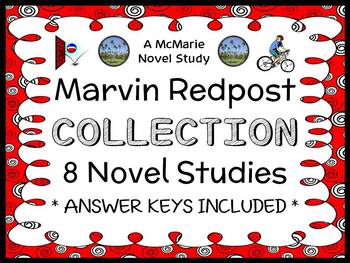 Marvin Redpost Series Complete Collection 8 Books by Louis Sachar