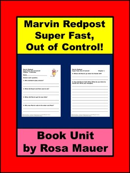 Super Fast, Out Of Control! - (marvin Redpost) By Louis Sachar