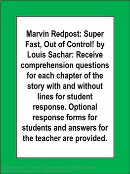 Super Fast, Out Of Control! - (marvin Redpost) By Louis Sachar