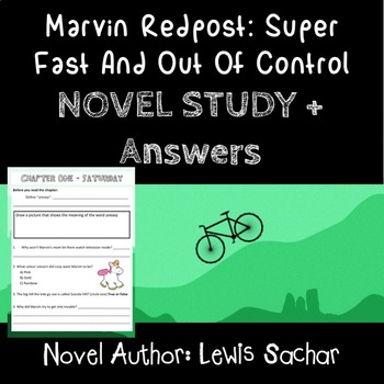 Preview of Marvin Redpost - Super Fast And Out Of Control
