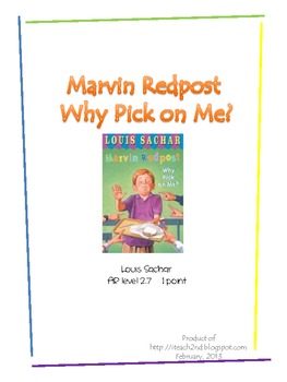 You Choose PB Books by Louis Sachar - Marvin Redpost, Wayside School, etc