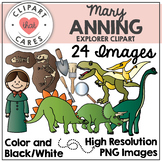 Mary Anning Clipart by Clipart That Cares