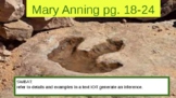 Mary Anning: The Girl Who Cracked Open The World Lesson 3 
