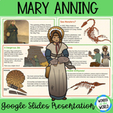 Mary Anning female paleontologist Google Slides slide show