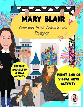 Preview of Mary Blair. Artist. Snuggle Up And Read Art And Literacy Activities