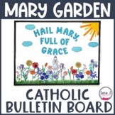 Mary Garden Spring Catholic Bulletin Board